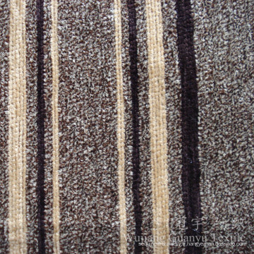 100% tissu de chenille teint par fil de polyester pour des couvertures de sofa